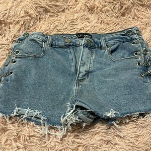 Akira Cut Off Jean Shorts